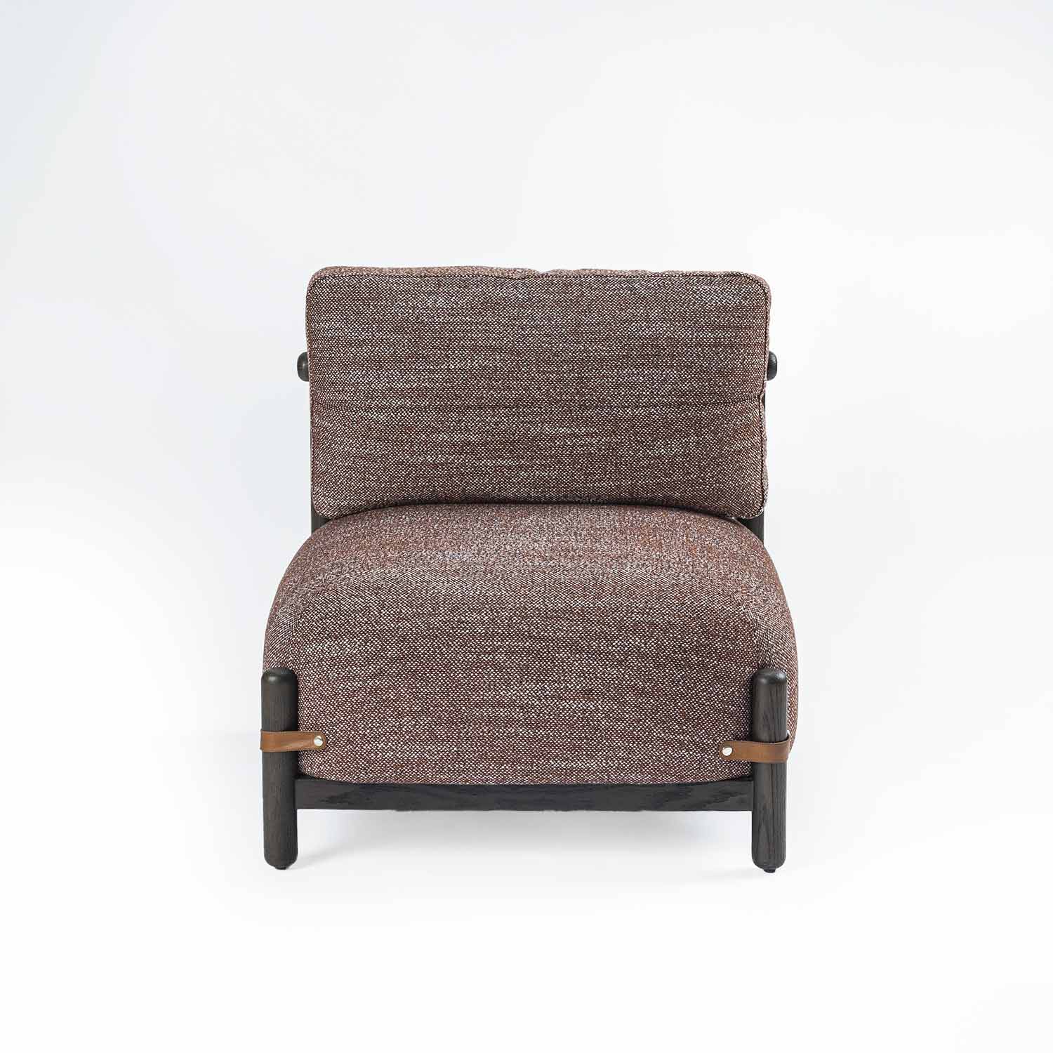 Billy Lounge Chair-Dark Amber