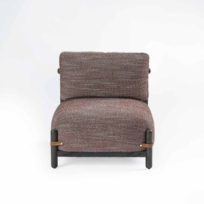 Billy Oak Lounge Chair - Dark Amber