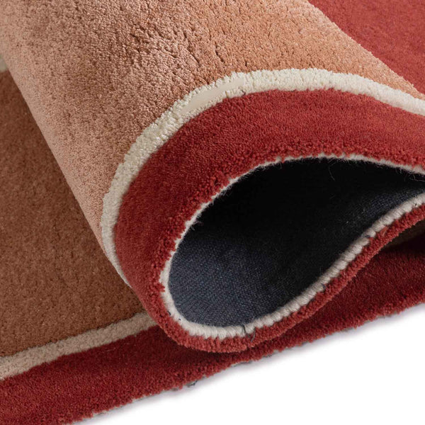 Ice-Lolly Hand Tufted Woollen And Viscose Rug