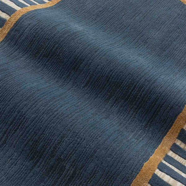 Ghoom Hand Tufted Woollen And Viscose Rug