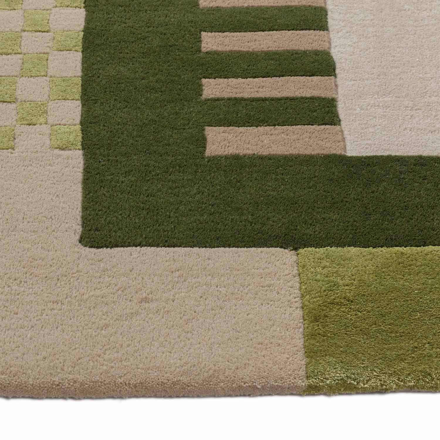 Parak Hand Tufted Woollen And Viscose Rug
