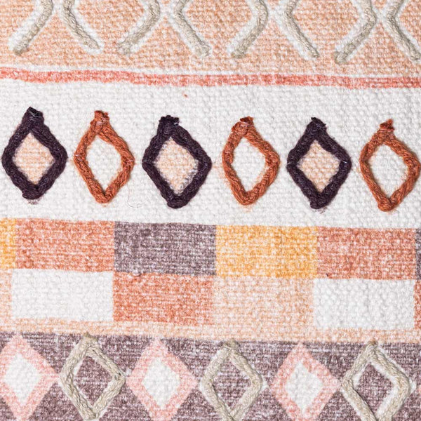 Amra Printed and Embroidered Cushion Cover