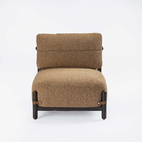 Billy Oak Lounge Chair - Amber