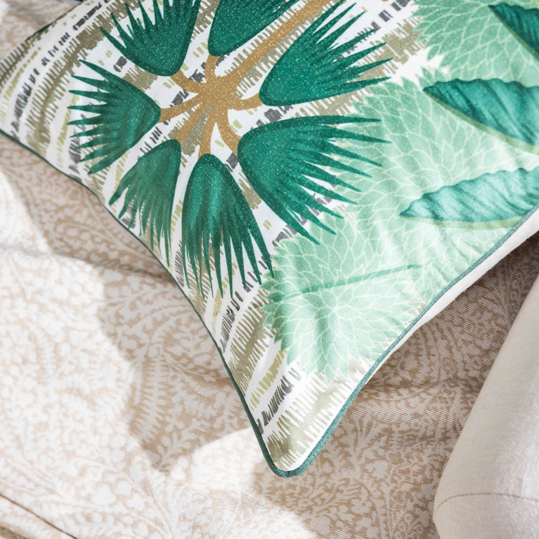 Wildflower Digital Printed Cotton Cushion Cover