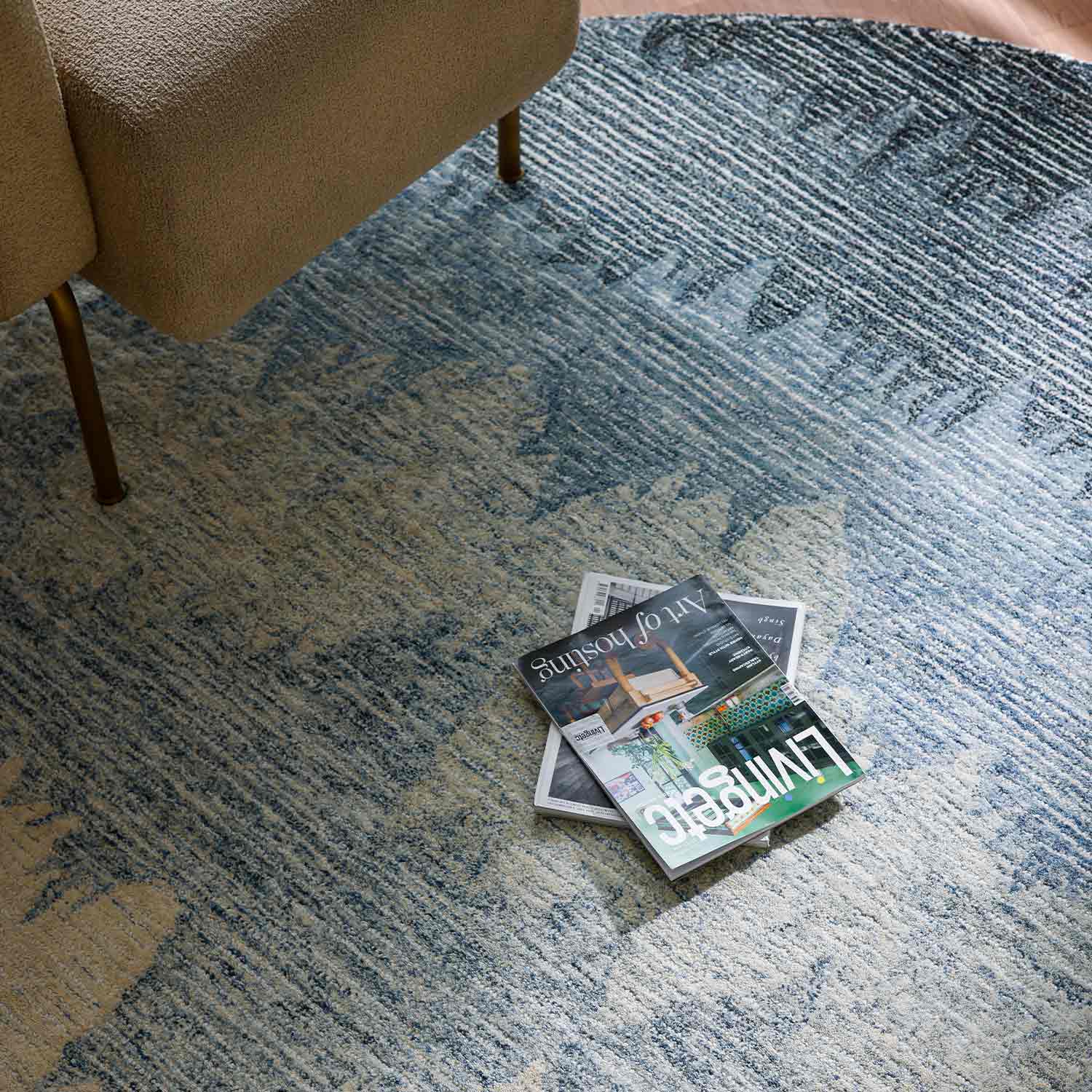 Ocean Hand Tufted Woollen Rug