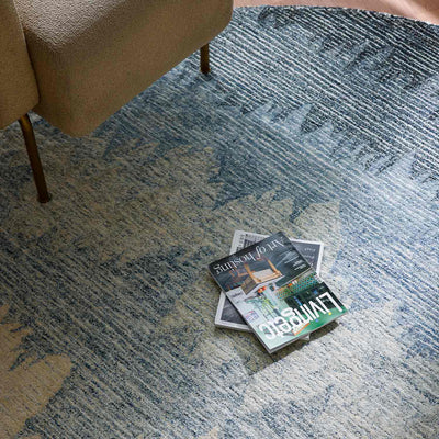 Ocean Hand Tufted Woollen Rug