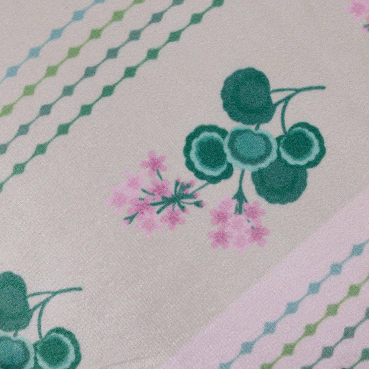 The Blossom Digital Printed Cotton Cushion Cover