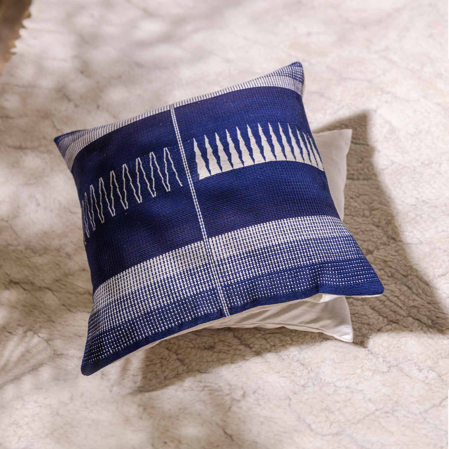 Longkhum
 Hand Woven Cotton Cushion Cover