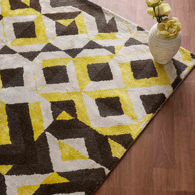 Argyle Hand Tufted Woollen and Viscose Rug