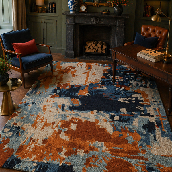 Palisse Hand Tufted Wool And  Viscose Rug