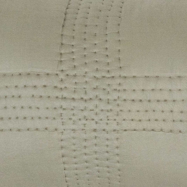 Quadra Vegan Silk Handquilted Cushion Cover