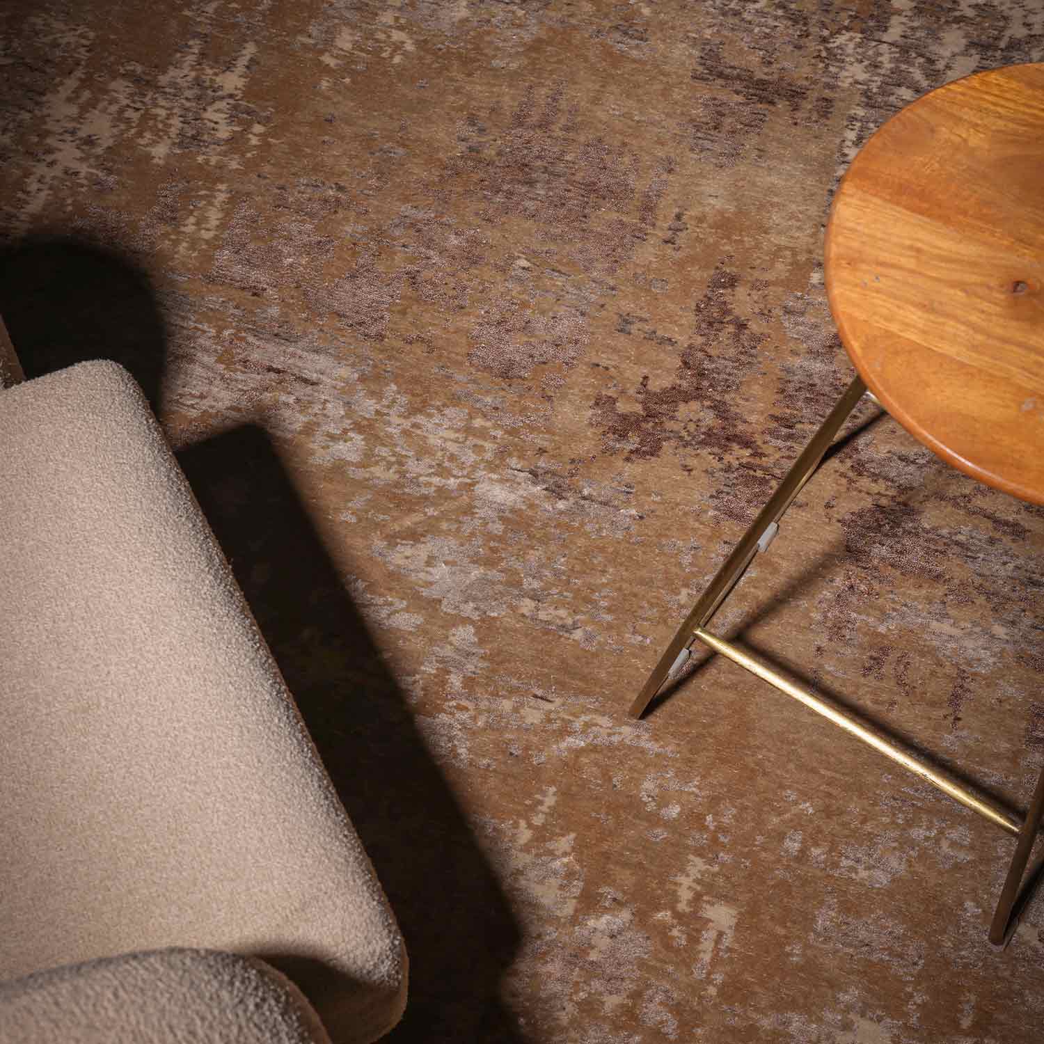 Orren Hand Knotted Woollen And Silk Rug