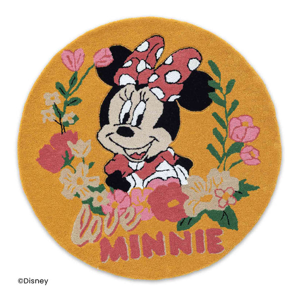Minnie Hand Tufted Woollen And Recycled Polyester Round Rug