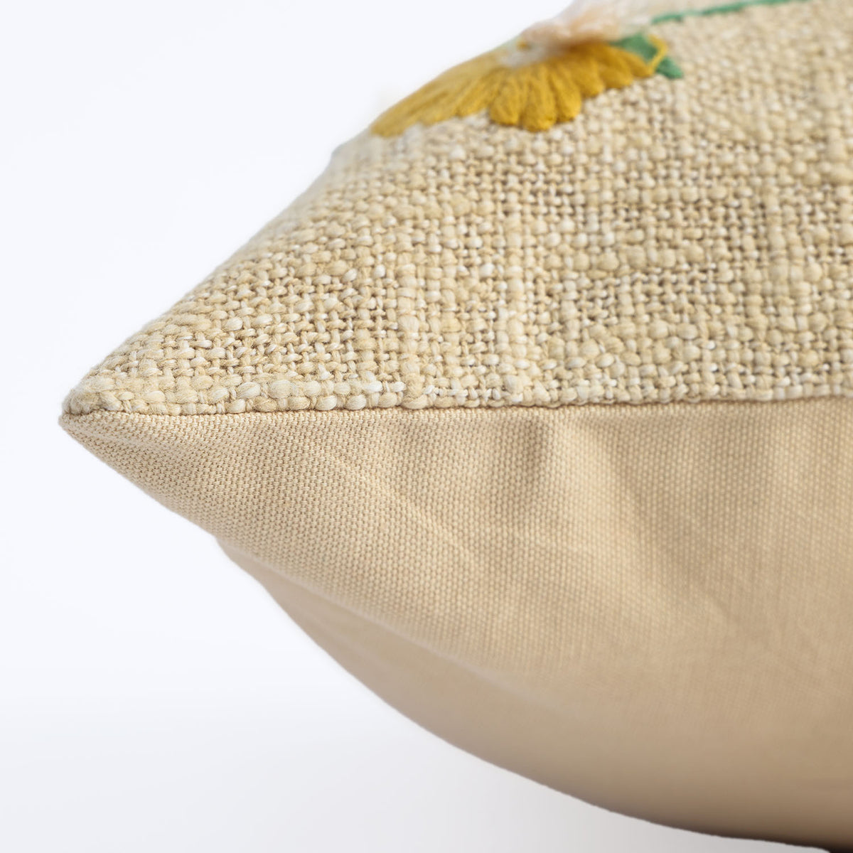 Papilora Embroidered Cotton Lumber Cushion Cover