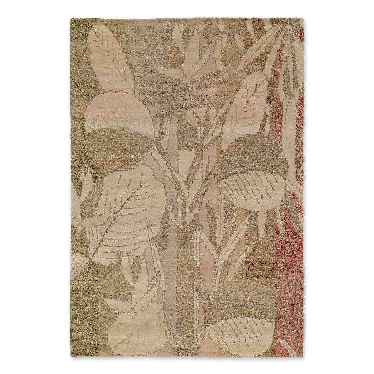 Oliva Hand Knotted Woollen And Silk Rug By Mariella Ienna