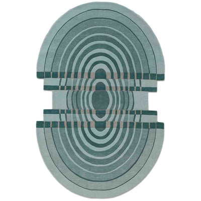 Reflection  Hand Tufted Wool And Viscose Rug
