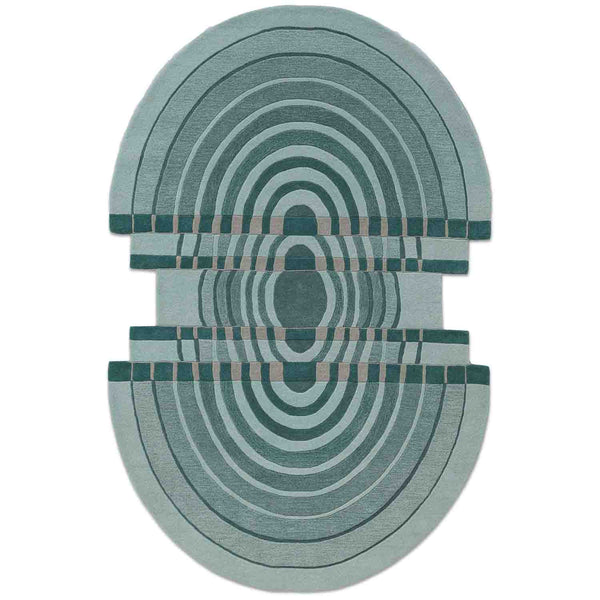 Reflection  Hand Tufted Wool And Viscose Rug
