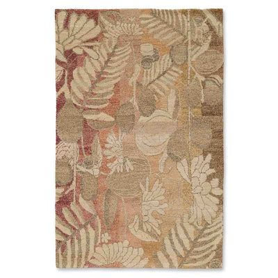 Palermo Hand Knotted Woollen And Silk Rug By Mariella Ienna
