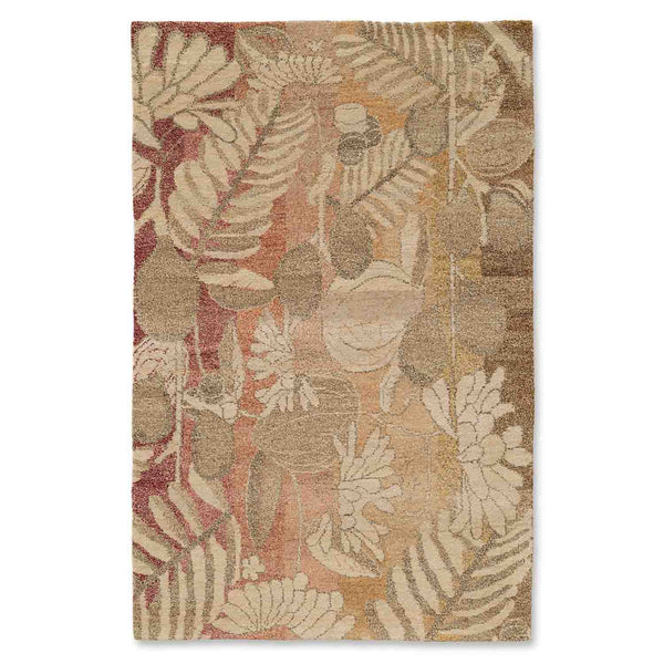 Palermo Hand Knotted Woollen And Silk Rug By Mariella Ienna