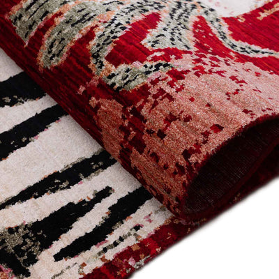 Le Tigre I Hand Knotted Silk Rug By Luke Irwin