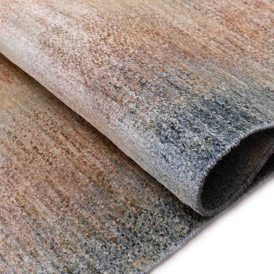 Sunrise Hand Knotted Silk Rug By Luke Irwin