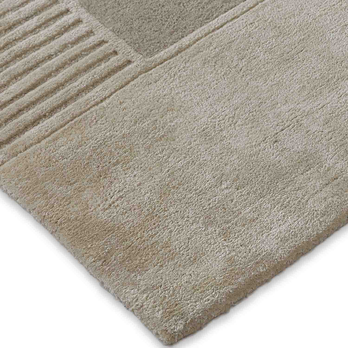 Confluence  Hand Tufted Wool And Viscose Rug