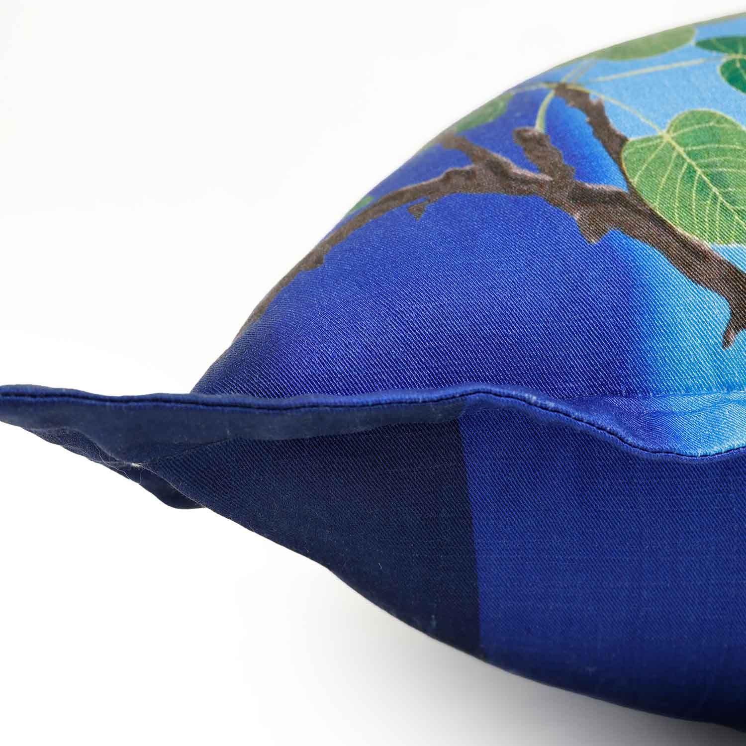 Beach Digital Printed Woollen And Silk Cushion By Mariella Ienna
