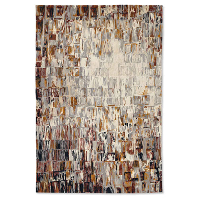 Luna Hand Knotted Woollen And Silk Rug By Angeli Sowani