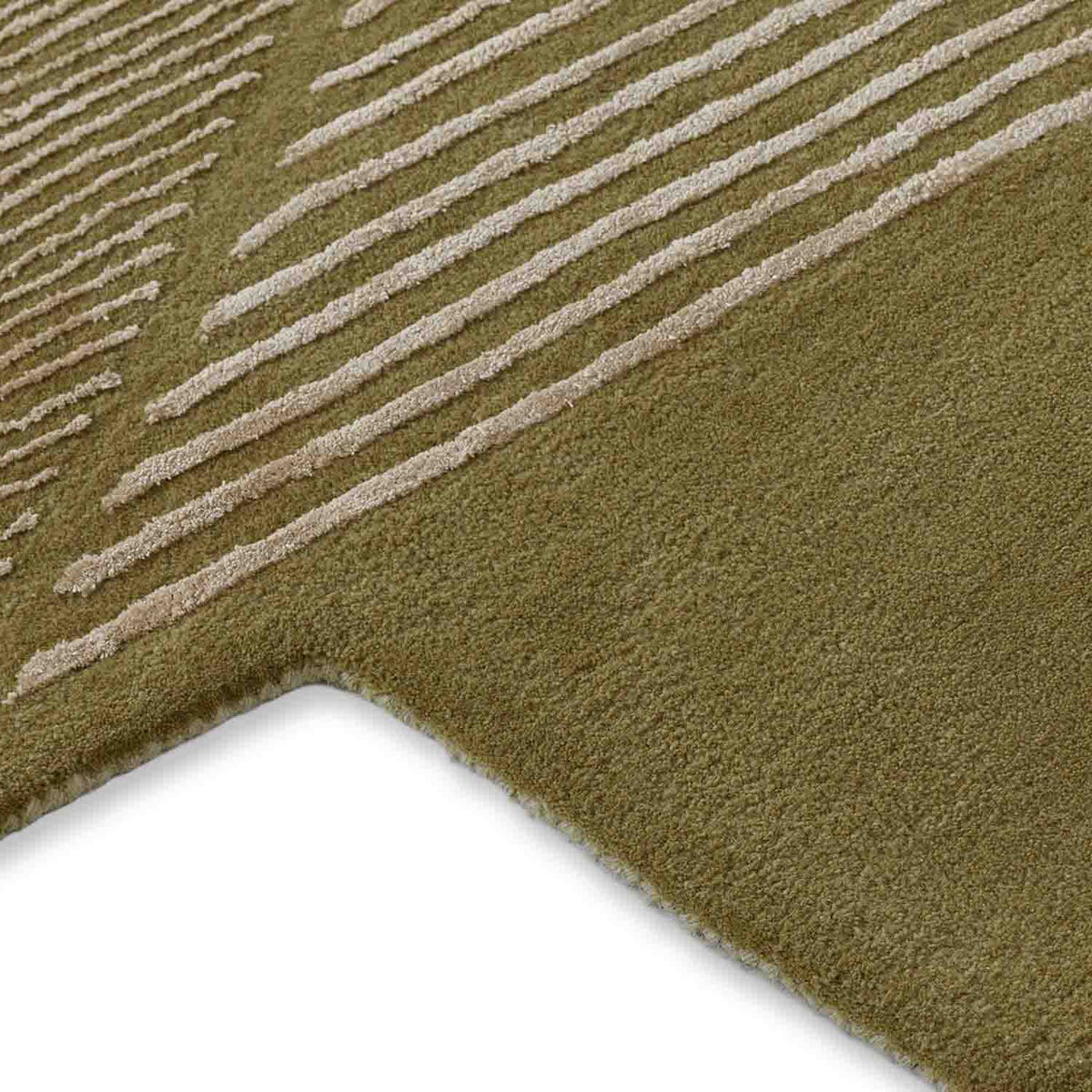 Interstice Hand Tufted Wool And Viscose Rug