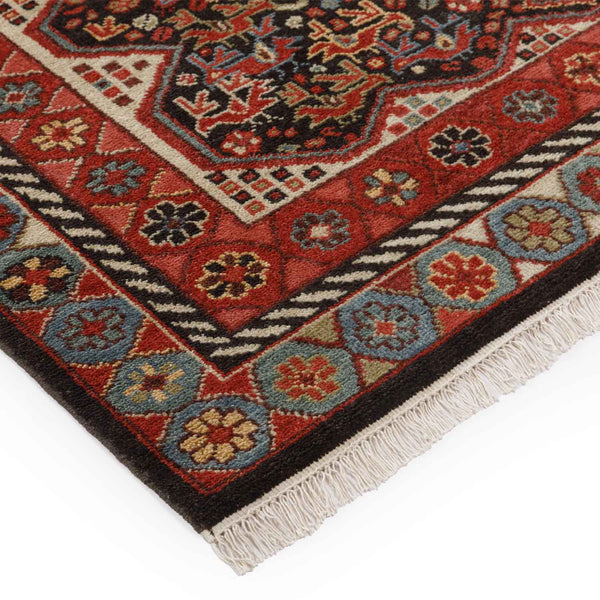 Heritage Medallion Hand Knotted Wool Rug