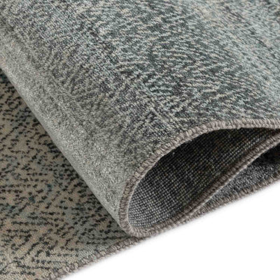 Mizui Hand Knotted  Woollen And Viscose Rug