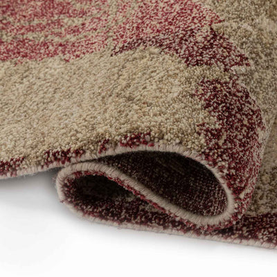 Malfi Hand Knotted Woollen And Silk Rug By Mariella Ienna