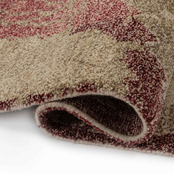 Malfi Hand Knotted Woollen And Silk Rug By Mariella Ienna
