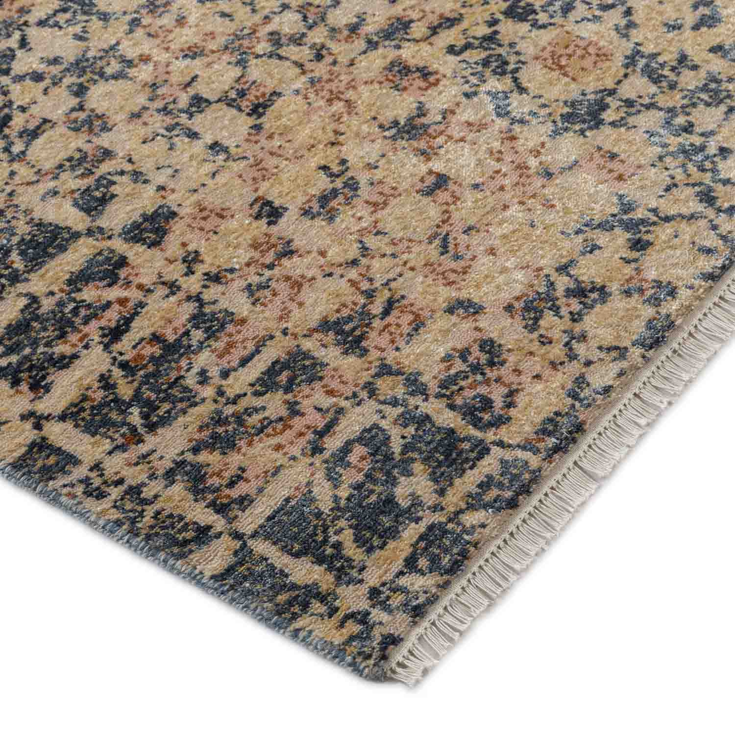 Hikari Hand Knotted  Woollen And Viscose Rug