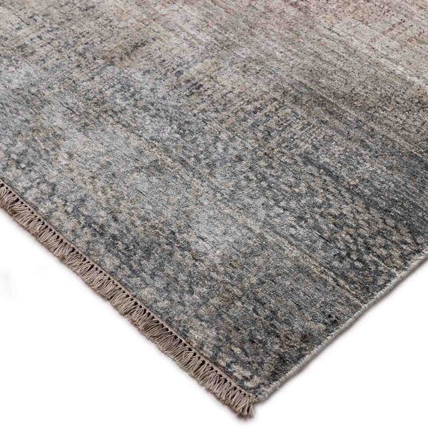 Twilight Hand Knotted Silk Rug By Luke Irwin