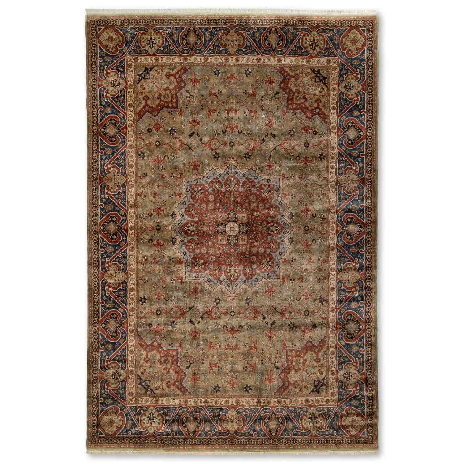 Pushpiya Hand Knotted Silk Rug