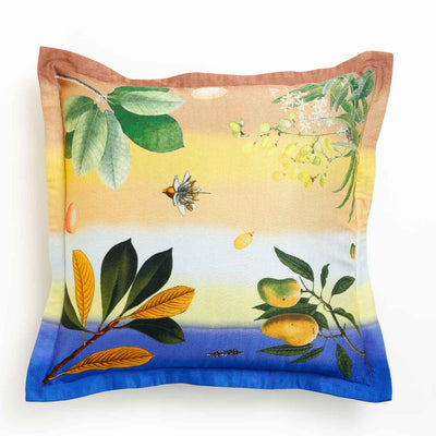 Solice Digital Printed Woollen And Silk Cushion By Mariella Ienna