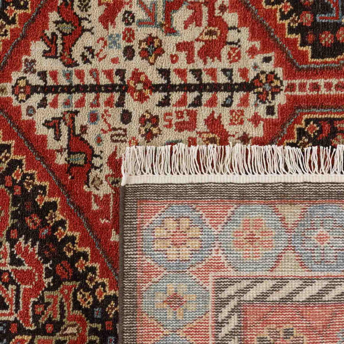 Heritage Medallion Hand Knotted Wool Rug