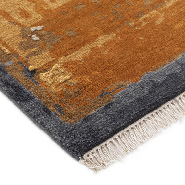 Winchester Warm Hand Knotted Woollen And Viscose Rug By Angeli Sowani