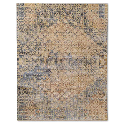 Hikari Hand Knotted  Woollen And Viscose Rug
