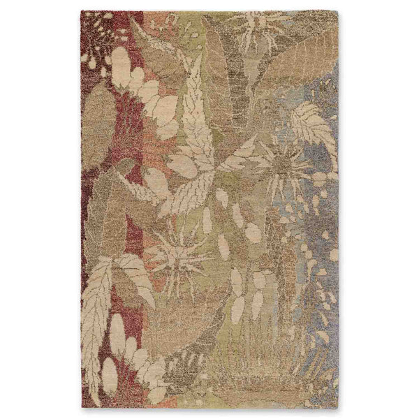 Malfi Hand Knotted Woollen And Silk Rug By Mariella Ienna