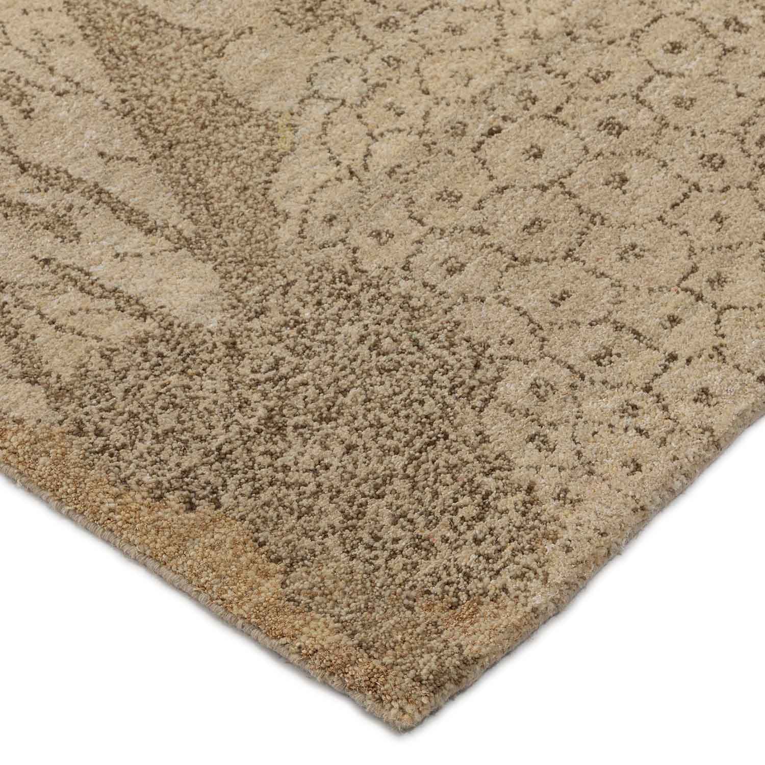 Solera Hand Knotted Woollen And Silk Rug By Mariella Ienna