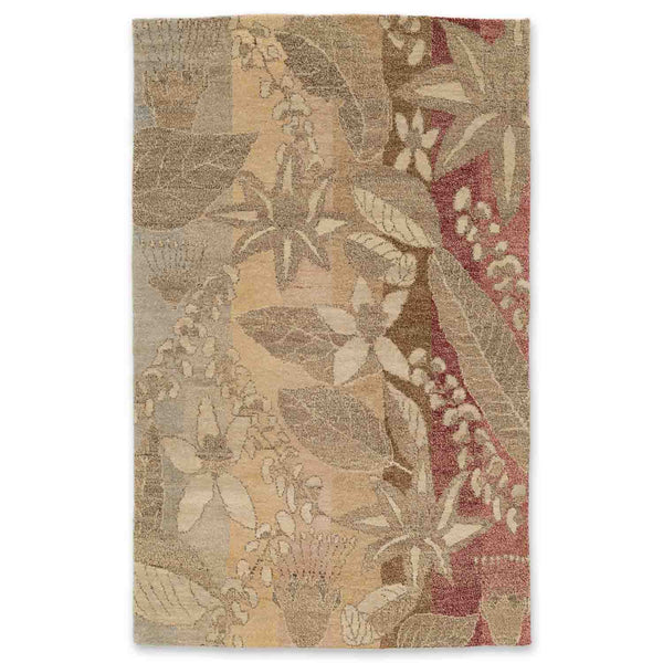 Leamonia Hand Knotted Woollen And Silk Rug By Mariella Ienna