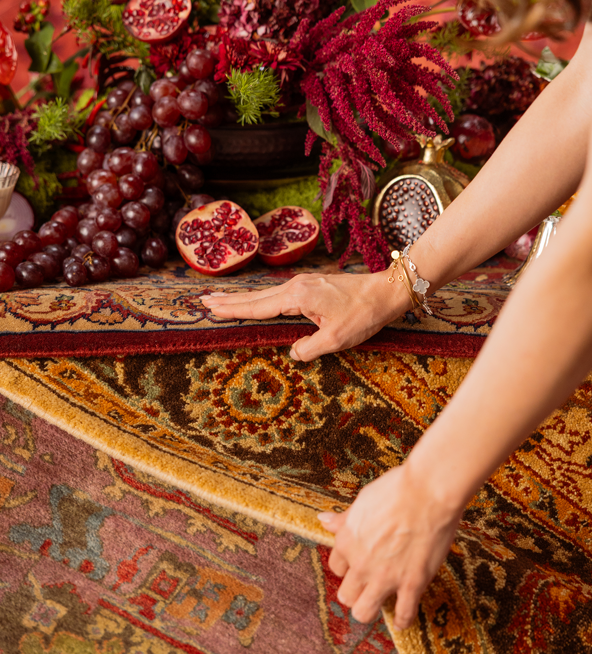Carpets that bring colour to celebration