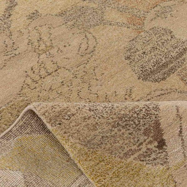 Astrana Hand Knotted Woollen And Silk Rug By Mariella Ienna