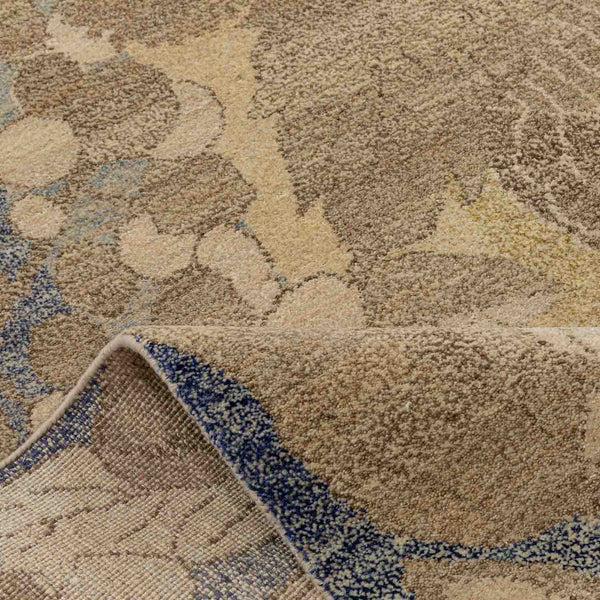 Florana Hand Knotted Woollen And Silk Rug By Mariella Ienna