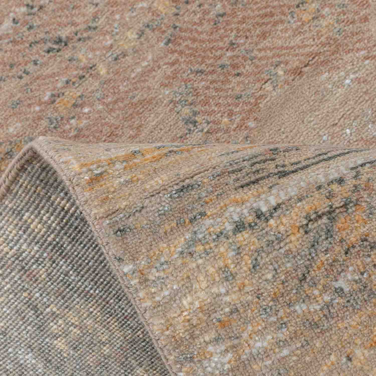Kagero Hand Knotted  Woollen And Viscose Rug