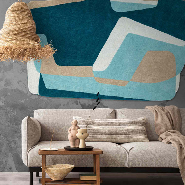 Glacier Hand Tufted Woollen Rug