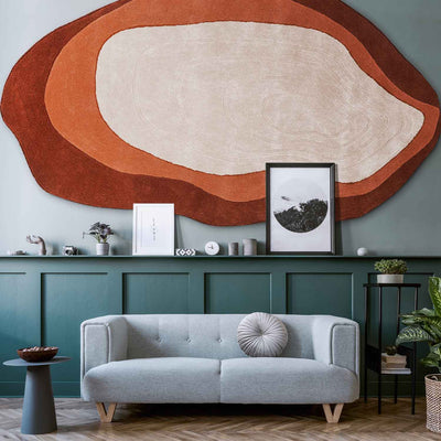 Opera Hand Tufted Woollen And Viscose Rug
