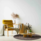 Blossom-L Hand Tufted Woollen Round Rug